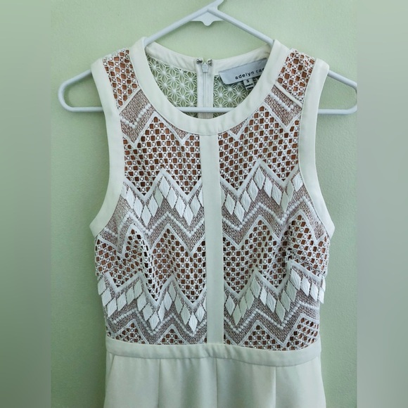 Adelyn Rae White Woman’s Jumpsuit - Picture 8 of 10